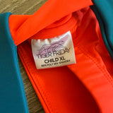 Tiger Friday, Broadway Jumpsuit 2.0 in Cyclone Orange, CXL Child 10/12