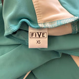 Five Dancewear, Body-Ody Full Bodysuit in Mountain Spring Blue White, Child 10/12 - Final Sale