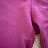 Five Dancewear, Ribbed Shorts in Plum Purple, AS Women's 2/4 - Final Sale