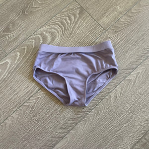 Danz N Motion, Light Purple Lavender Briefs, Child 8/10