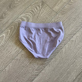 Danz N Motion, Light Purple Lavender Briefs, Child 8/10