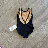 Oh La La, Kensington Chic Ballet Leotard in Black, CS Child 4/5