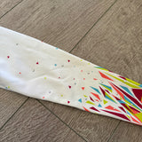 Sylvia P, Elevate Gymnastics Uniform Jacket in White with Gems, Child 6 - Final Sale