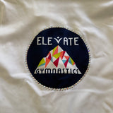 Sylvia P, Elevate Gymnastics Uniform Jacket in White with Gems, Child 6 - Final Sale