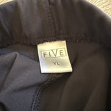 Five Dancewear, Slim Leggings in Black, YL Child 7/8