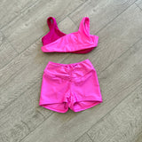 Tiger Friday, Radiance Monica Mix-and-Match Bralette in Bling Pink Red, CM Child 6/8 - Final Sale