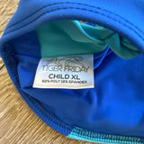 Tiger Friday, Cali Crop Top in Barbados Blue, Child 8/10 - Final Sale