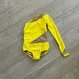 AA Dance, Nautica Leotard in Yellow, CM Child 6/7 - Final Sale