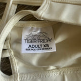 Tiger Friday, Ambition Crop Top in Ivory White, AXS Women's 0/2 - Final Sale