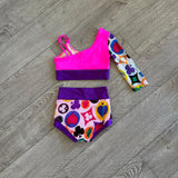 Kandi Kouture, Neon Pink Mesh Sleeve Luxury Set, CM Child 5/6