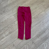 Tiger Friday, Facet Leggings in Cherry Red, CXL Child 10/12 - Final Sale