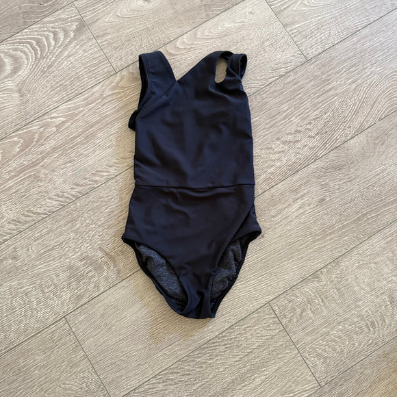 Five Dancewear, Mesh Back Leotard in Black, YL Child 7/8 - Final Sale