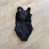 Five Dancewear, Mesh Back Leotard in Black, YL Child 7/8 - Final Sale