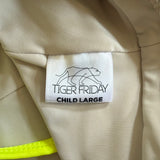 Tiger Friday, Salem Crop Top in Lemongrass White Yellow, CL Child 8/10