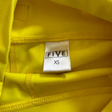 Five Dancewear, Everyday Shorts in Yellow, AXS Women's 0/2 - Final Sale