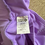 Purple Pixies, Olivia Ruffle Top in Purple, CM Child 8/10 - Final Sale