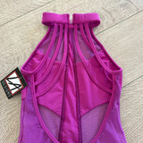 LA Dance Designs, Luna Leotard in Hibiscus Purple, Child 10/12
