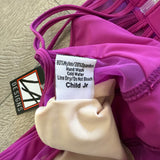 LA Dance Designs, Luna Leotard in Hibiscus Purple, Child 10/12
