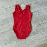 GK Elite, Red Loyalty Olympics Replica Leotard, CL Child 8/10 - Final Sale