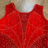 Little Stars, Glory Red Lycra Leotard, AXS Women's 0/2