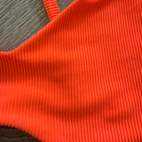 Tiger Friday, Ruth Bralette in Firebird Orange, AXS Women's 0/2 - Final Sale