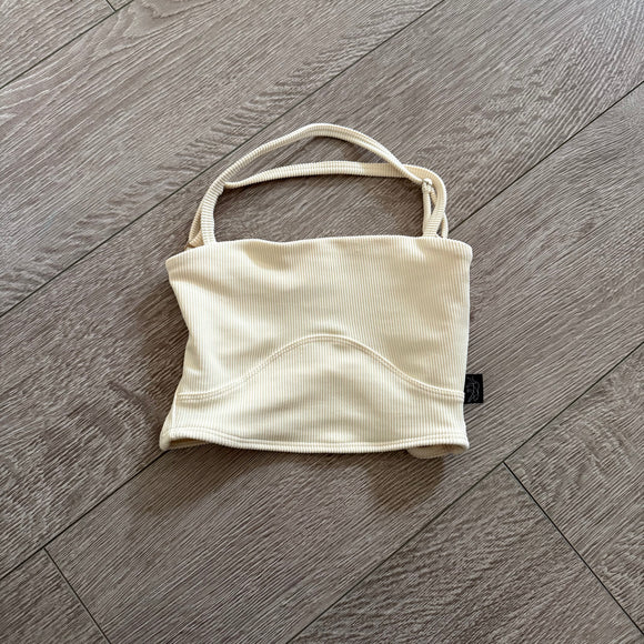 Tiger Friday, Morgan Crop Top in Ivory White, CM Child 6/8 - Final Sale