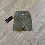 Five Dancewear, Tech Short 3" in Olive Green, AXS Women's 0/2