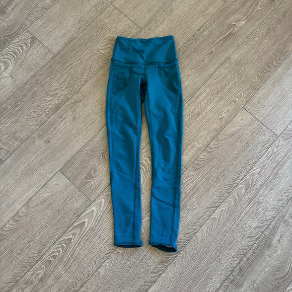 Tiger Friday, Covert Convertible Stirrup Legging in Blue, CM Child 6/8