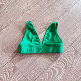 Tiger Friday, Radiance Rule Breaker Bralette in Emerald Green, CM Child 6/8