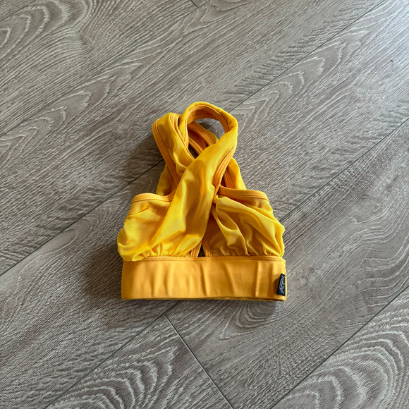 Tiger Friday, Raine Crop Top in Sunset Yellow, CM Child 6/8 - Final Sale