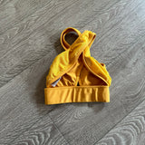 Tiger Friday, Raine Crop Top in Sunset Yellow, CM Child 6/8 - Final Sale