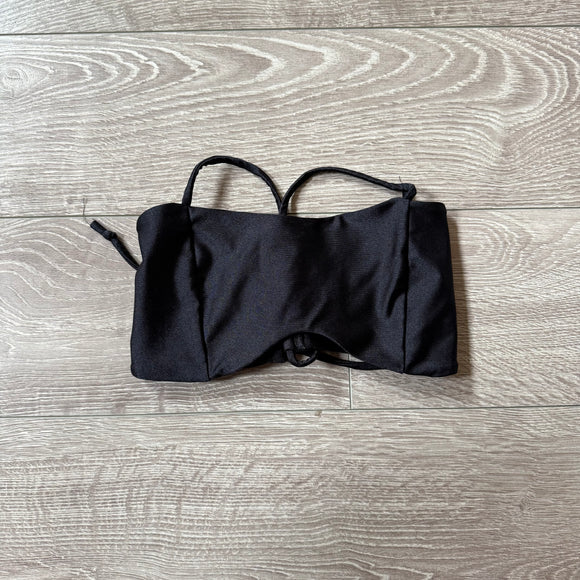 Tiger Friday, Viva Crop Top in Black, AS Women's 2/4 - Final Sale