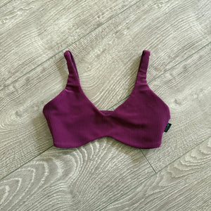 Tiger Friday, Ruth Bralette Mulberry Purple, CM Child 6/8 - Final Sale