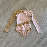 Patrick J, Symphony Leotard in Mauve Pink, CXL Child 8/10 - Final Sale