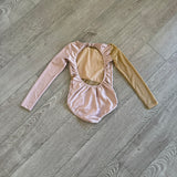 Patrick J, Symphony Leotard in Mauve Pink, CXL Child 8/10 - Final Sale