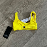 Five Dancewear, Crush It Bra in Lemondrop, YL Child 6/7