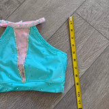 Custom Mermaid Costume with Pearls and Rhinestones, Child 6/8 - Final Sale