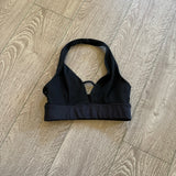 Tiger Friday, Take The Plunge Bralette in Black, AXS Women's 0/2