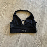 Tiger Friday, Take The Plunge Bralette in Black, AXS Women's 0/2