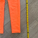 Bright Orange Lorax Long Sleeve Unitard Jumpsuit Bodysuit, Child 6/7 - Final Sale