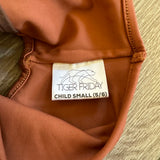 Tiger Friday, Blossom Crop Top in Brown Truffle, CS Child 5/6