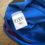 Five Dancewear, Midi Cami Crop Top in Galaxy Blue, YXL