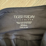 Tiger Friday, Wide Band Pocket Leggings in Black, AS Women's 2/4 - Final Sale