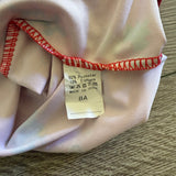 Mesh Sleeves Christmas Leotard with Rhinestone, Chid 8 - Final Sale