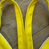Five Dancewear, Halo Bra in Yellow Lemondrop, AS Women's 4/6 - Final Sale