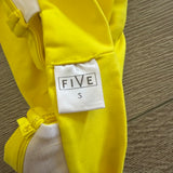 Five Dancewear, Halo Bra in Yellow Lemondrop, AS Women's 4/6 - Final Sale