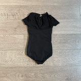 Kandi Kouture, Key Hole Leotard in Black, CL Child 7/8 - Final Sale