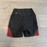 Five Dancewear, Side Mesh Biker Shorts in Black, PA Child 12/14