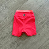Five Dancewear, Everyday Hybird Biker Short in Peach Orange, Child 6/7 - Final Sale
