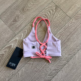 Five Dancewear, Tie Back Bra in Lavender Purple, YL Child 7/8 - Final Sale